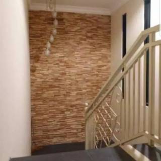  Wallpaper  dinding  kayu jati interior cladding panel hiasan 