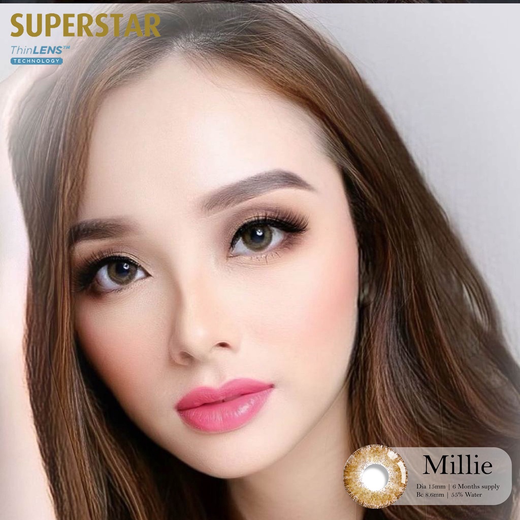 Superstar Millie softlens warna  bulanan