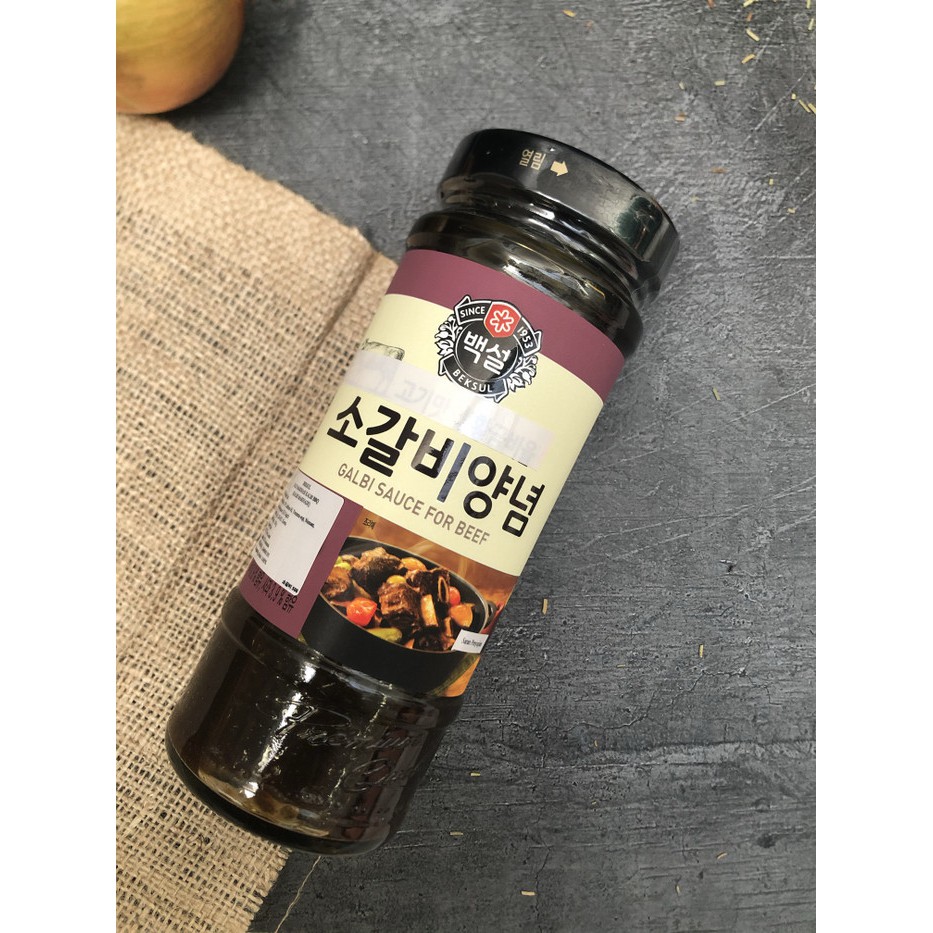 

BEKSUL Galbi Sauce For Beef Saus Marinasi Iga Sapi - 500 gram