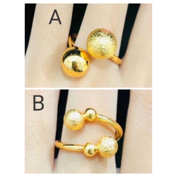 Ramk762. Cincin xuping wanita lapis emas