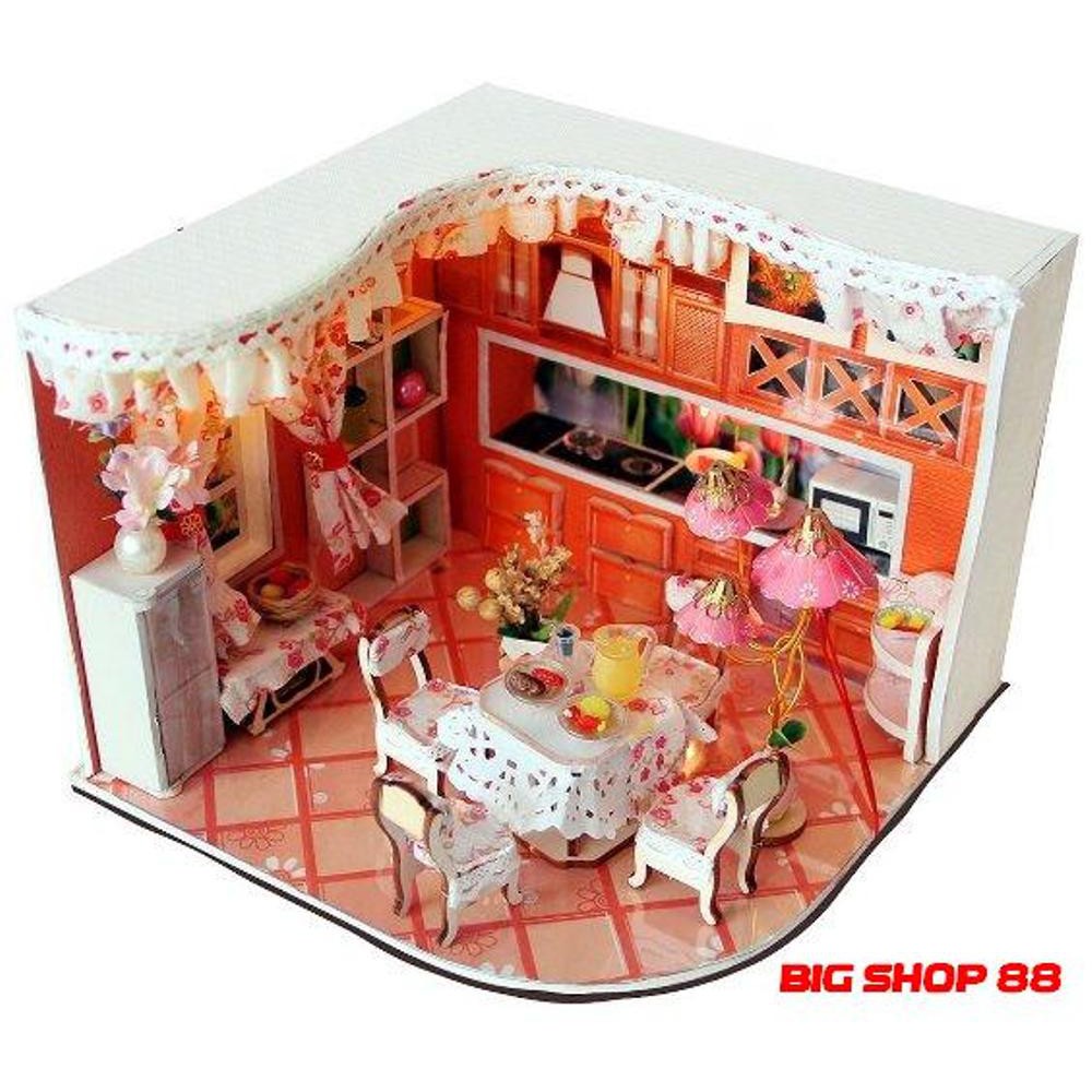 MINIATUR DIY MINIATURE DIY RUMAH MINIATUR DOLLHOUSE 3D RUMAH BONEKA BM531