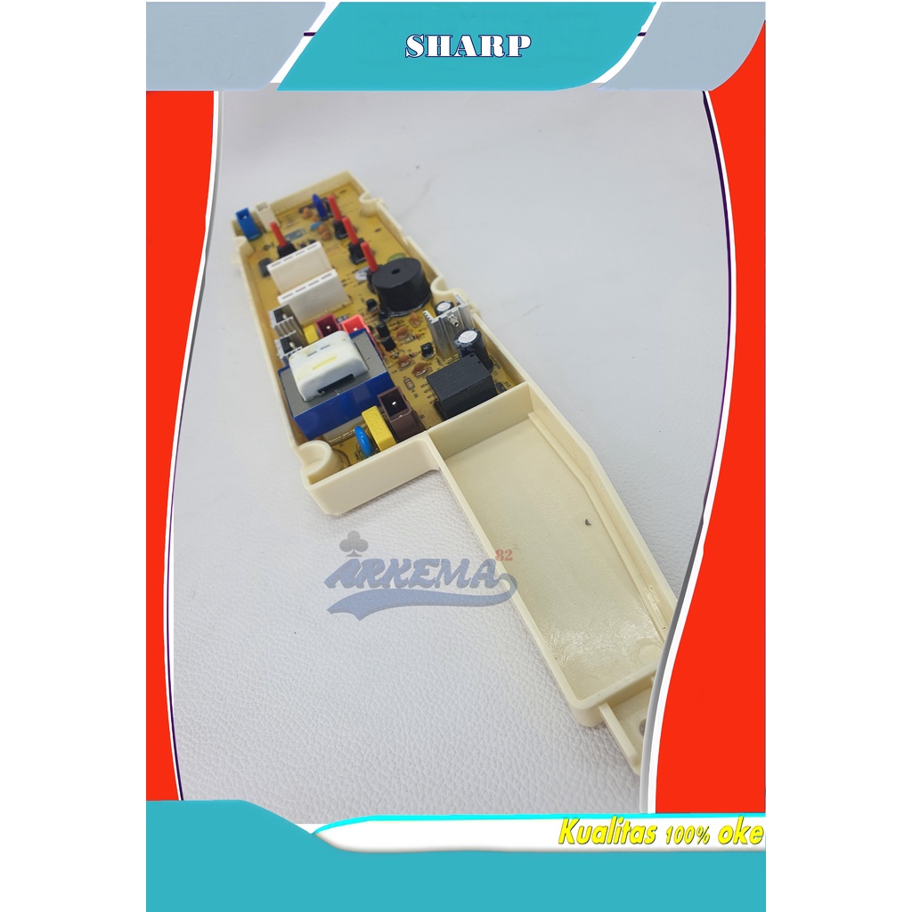 MODUL PCB MESIN CUCI SHARP / ES-F875S-P / ES-F876S-B / ES-F886 / ES-F8655-B