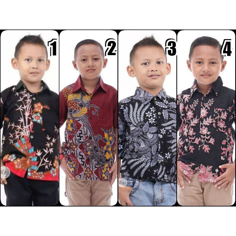 Koleksi KEMEJA BATIK ANAK COWOK TERBARU (PART 2)