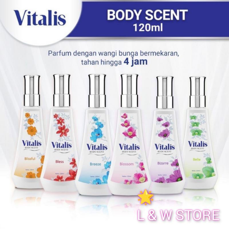 Vitalis Body Scent 120ml/Parfum Vitalis