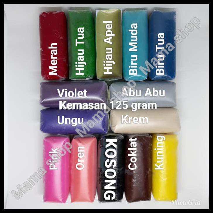 

FONDANT WARNA PLASTIK ICING SUGAR GUM PASTE HIASAN BAHAN KUE ULTAH