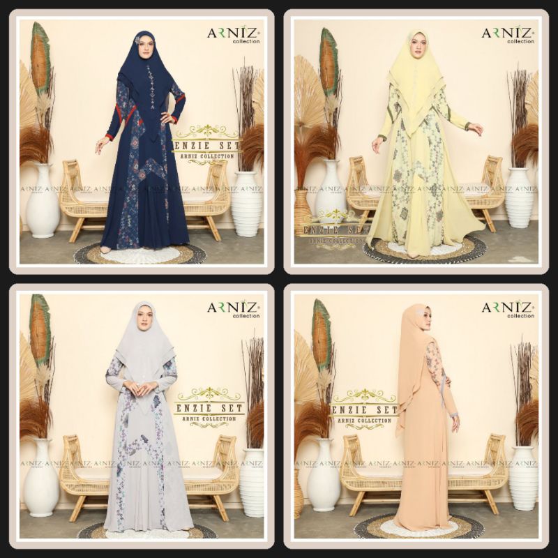 Enzie Set by Arniz/Enzie Set Syari by Arniz/Arniz Terbaru