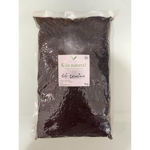 

Biji Selasih 1kg / Basil Seed 1kg