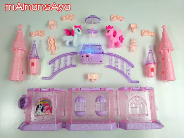 [MS]Mainan Anak Dream Castle Little Pony / Mainan Rumah Istana Little Pony