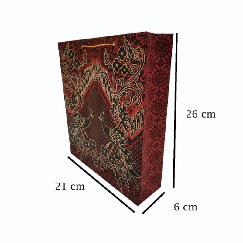 

PAPER BAG BATIK 2 WARNA TALI KERTAS