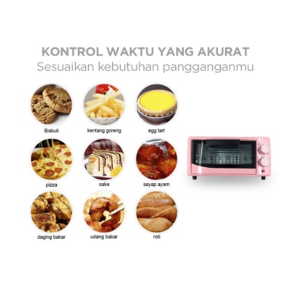 Oven Listrik MIni Microwave 12L Multifunction Penghangat Makanan Listrik KX - Futurehome88