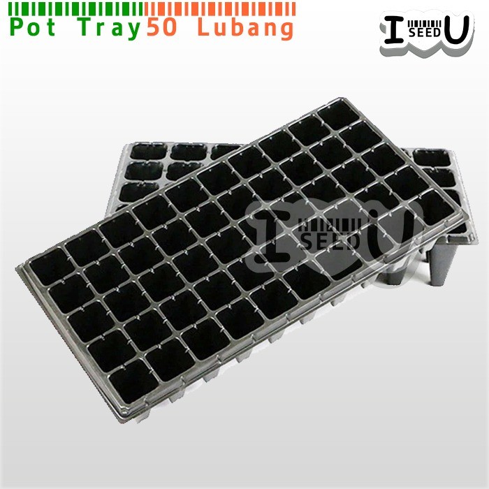 Tray Semai Benih/Bibit 50 Lubang Pot Tray