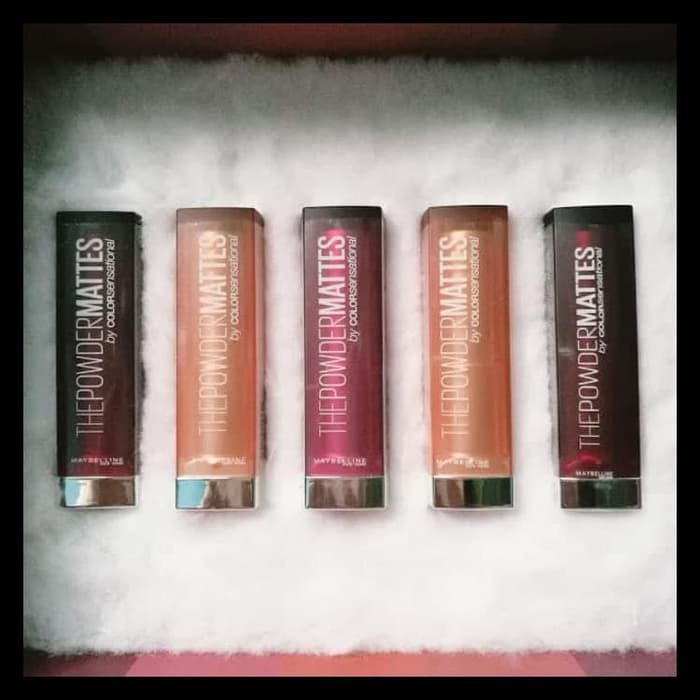 TERBAIK Lipstick Maybelline Powder Matte Lipstik Maybeline The Powder