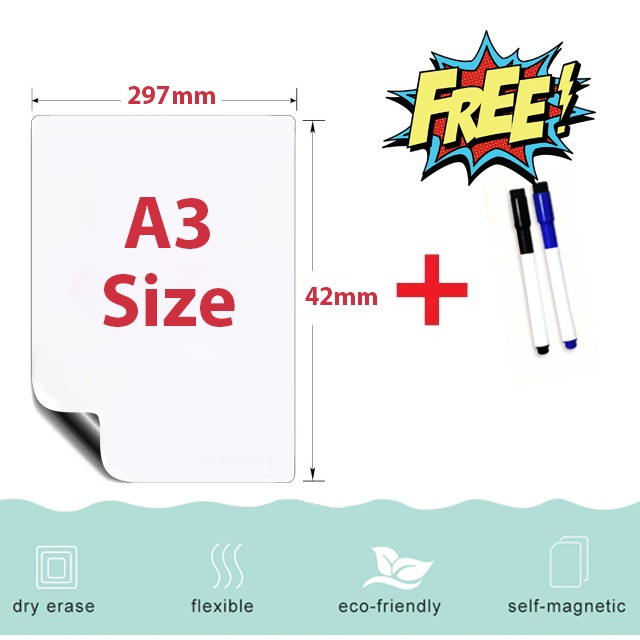 

Magnetic Notes Big Size