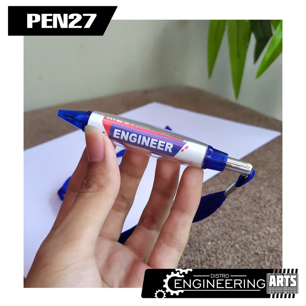 

Pulpen Kalung Biru Full Sticker MECHANICAL ENGINEER - PEN27