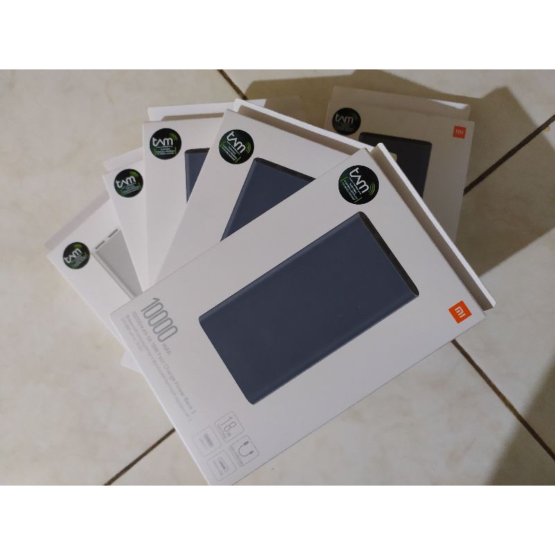 Mi Powerbank 3 18W Resmi Original