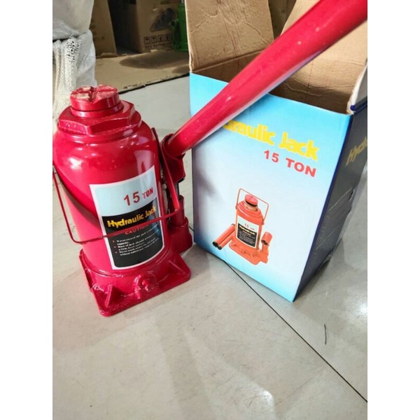 DONGKRAK 15 TON BOTOL HIDROLIK HYDRAULIC JACK
