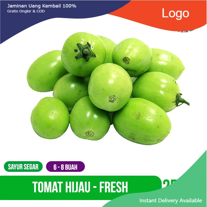 

Buah Tomat Hijau Bandung 250g