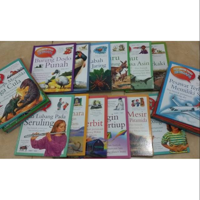 Aku Ingin Tahu Mengapa Grolier (24 buku) Hardcover