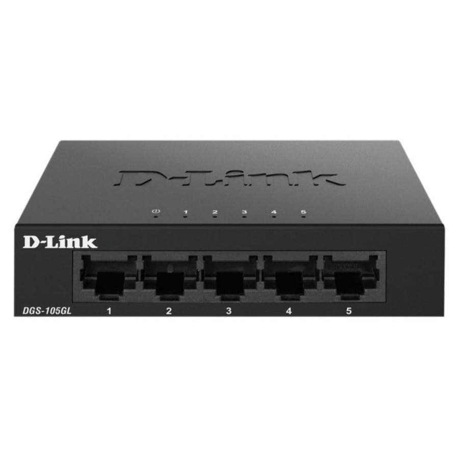 D-LINK DGS-105GL 5 PORT GIGABIT SWITCH METAL CASE  DGS 105GL