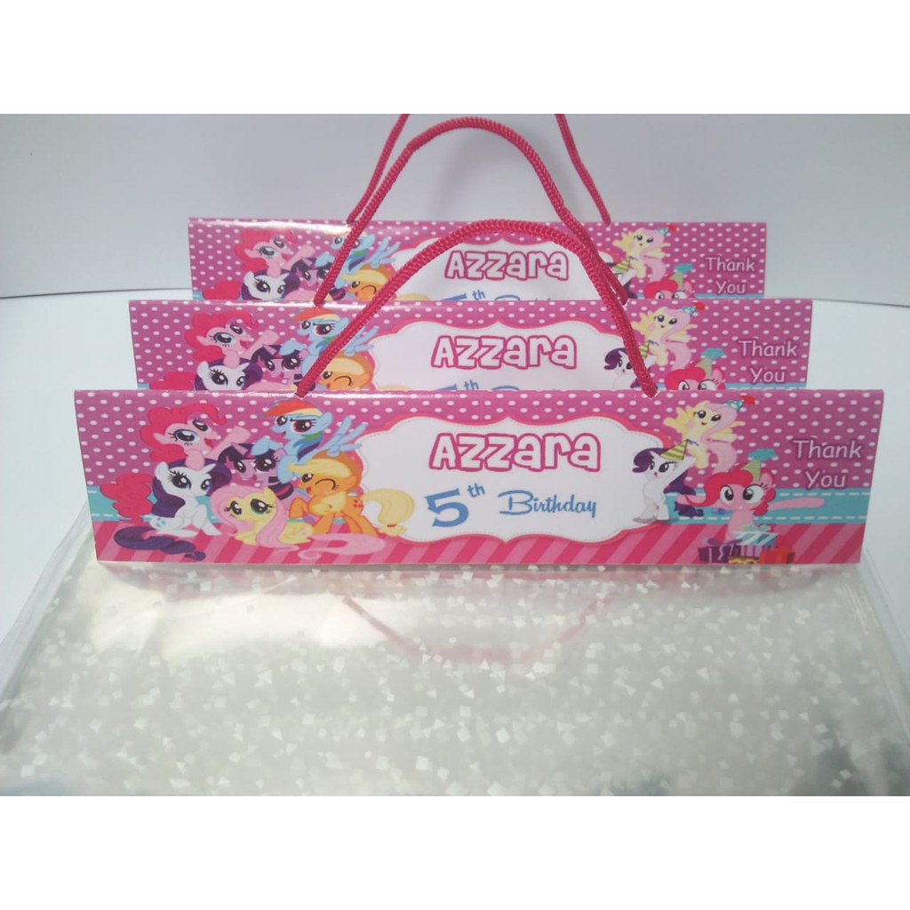 

plastik wrapping label snack