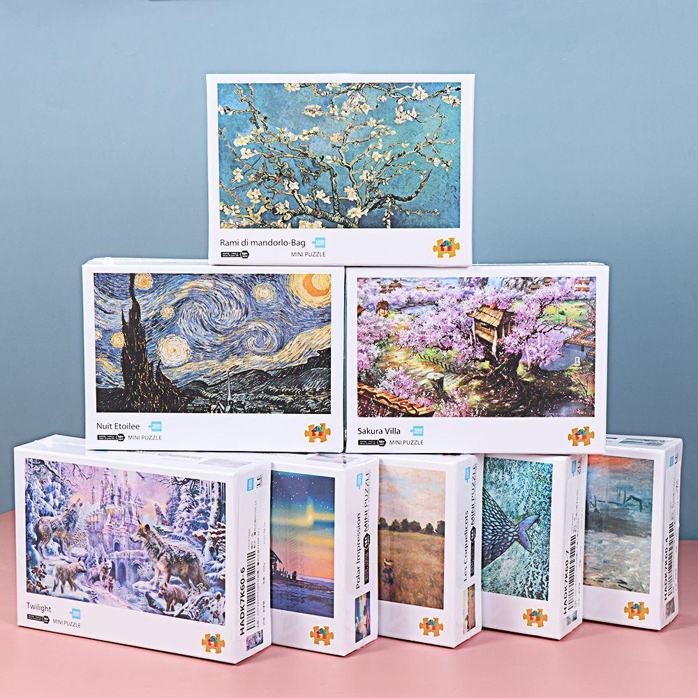 R-flower Mainan Edukasi Puzzle Jigsaw Motif Bunga Untuk Dekorasi Rumah / Hadiah