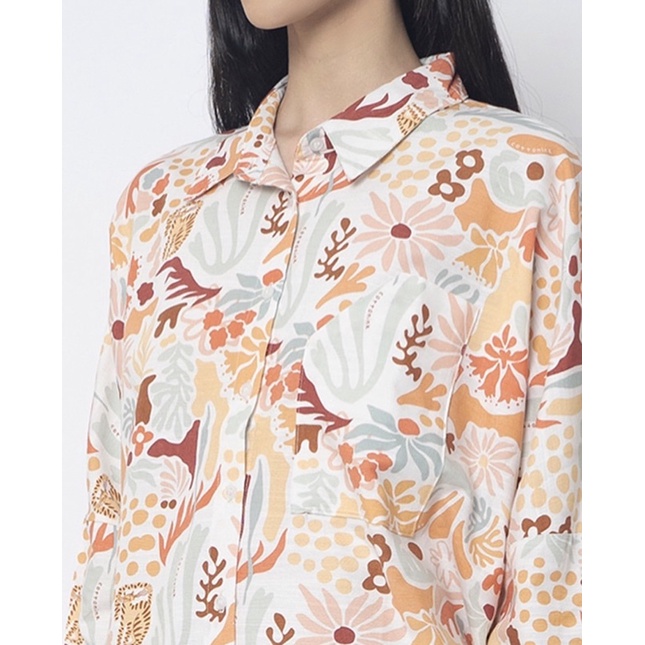 Preloved Cotton Ink multicolour warm devon