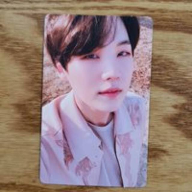 Suga Official Photocard BTS Love Yourself Tear Y Version Fake Love Kpop