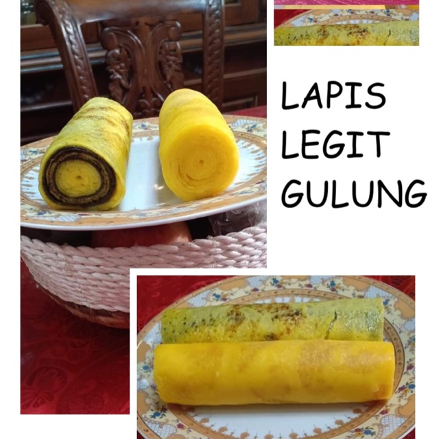 

KUE LAPIS LEGIT GULUNG KHAS LAMPUNG