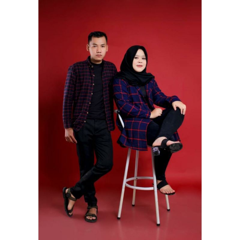 Kemeja Flanel Impor Pria Kualitas Premium Lengan Panjang Motif Kotak Kotak Unisex Hem Flannel Baju Flanel Pria Wanita