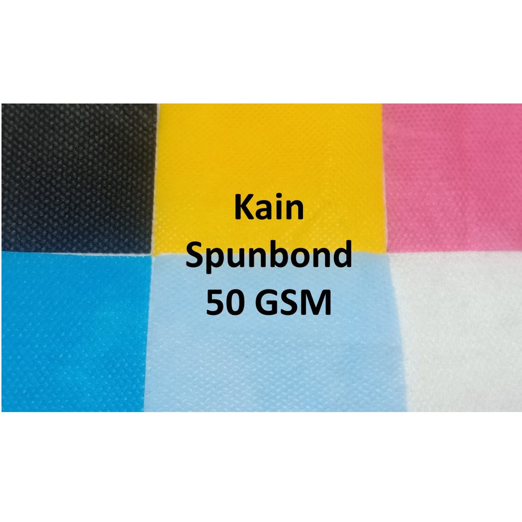 Kain spunbond 50 GSM 100 x 160 cm