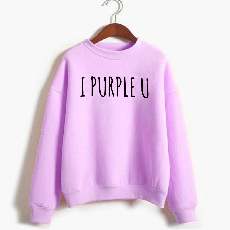 Hoodie Hodie I purple you jumbo bigsize wanita ukuran m l xl xxl xxxl xxxxl xxxxxl