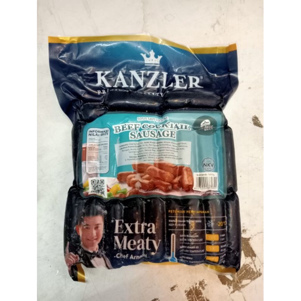 

Kanzler Beef cocktail sausage 500g