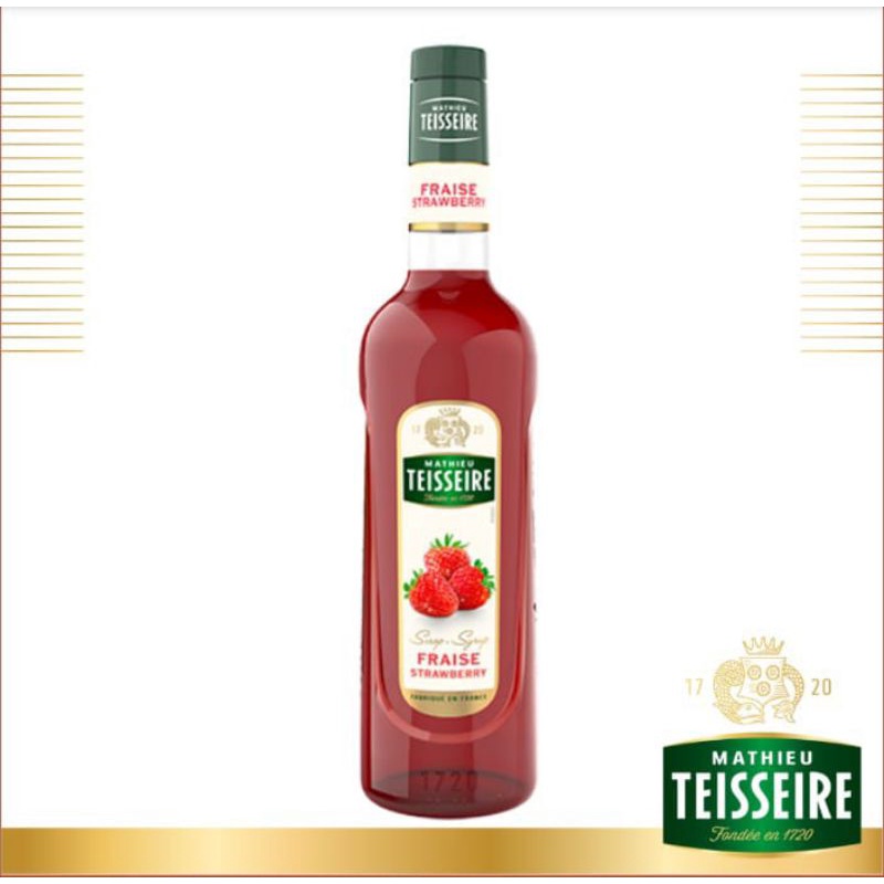 

Sirup Teisseire rasa Strawberry 700ml France's No.1 Syrup