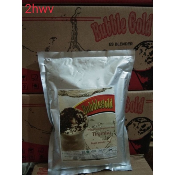 

Bubuk Minuman/Buble Gold Tiramisu 1KG