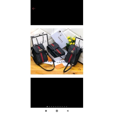 tas slempang hp gucci