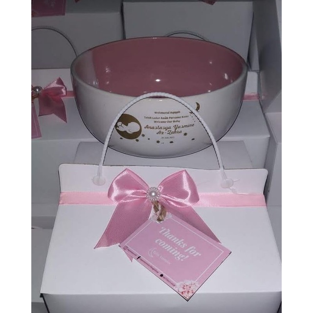 souvenir acara nikahan/baby born/aqiqah/khitanan bermanfaat murah