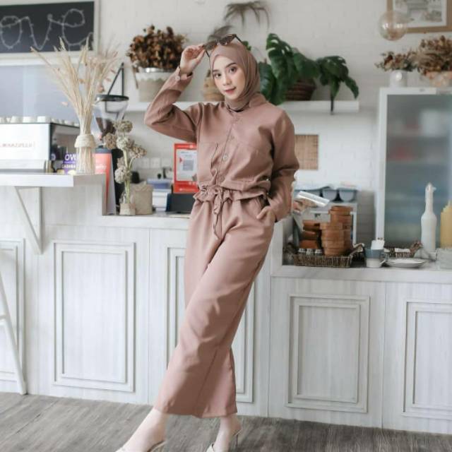 PROMO THALA SET / SET ATASAN KULOT PREMIUM / OUTFIT HIJAB WANITA
