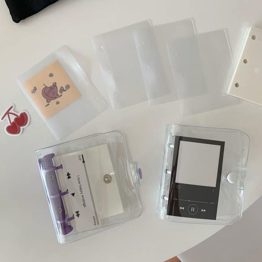 

[(BAYAR DITEMPAT) Kertas Loose Leaf Mini Bahan Pvc Warna Polos Untuk Aksesoris Buku Catatan