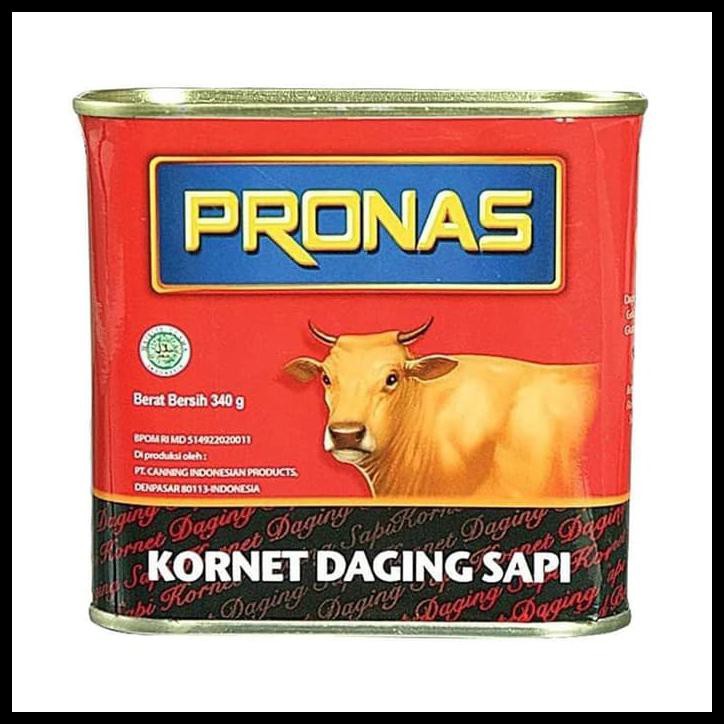 

Pronas Corned Beef Kornet Daging Sapi 340gr