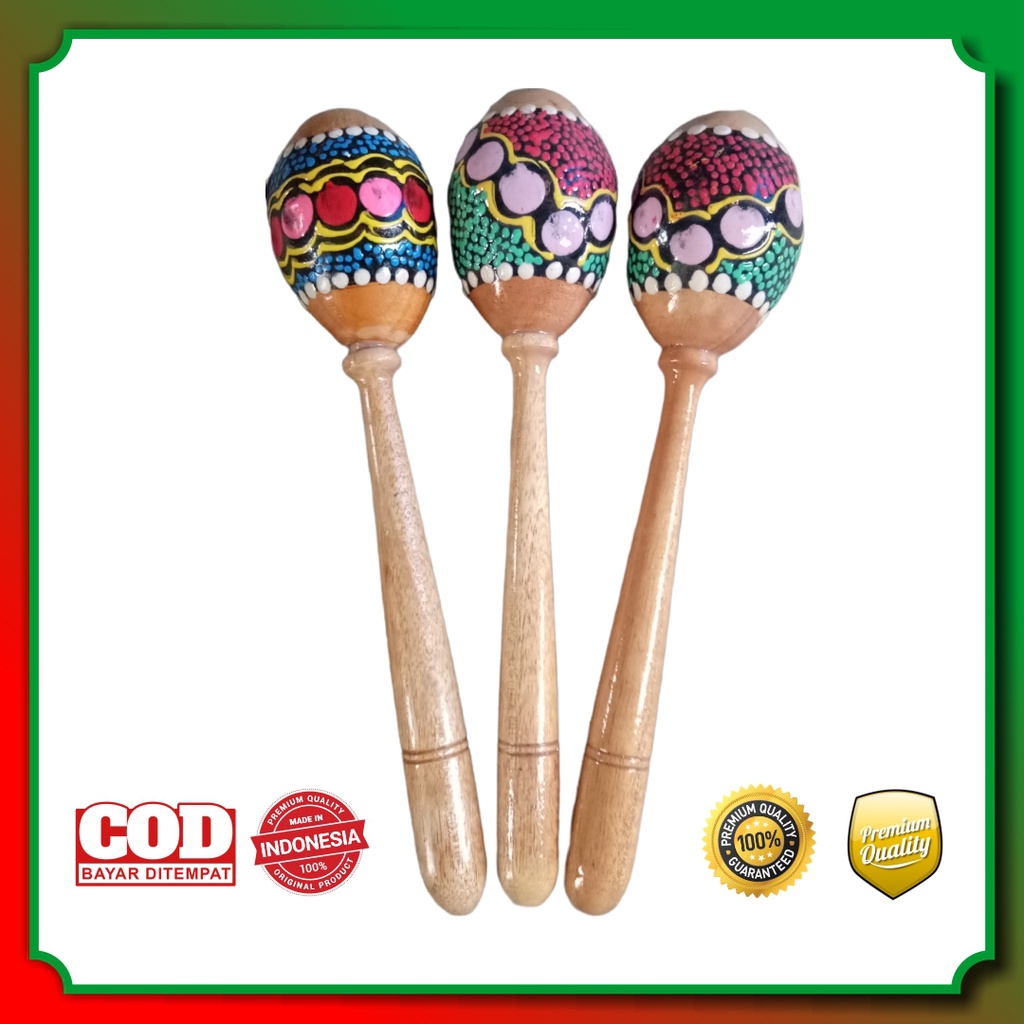 Jual Alat Musik Tradisional MARAKAS Pasir Canting Kecil, Shacker