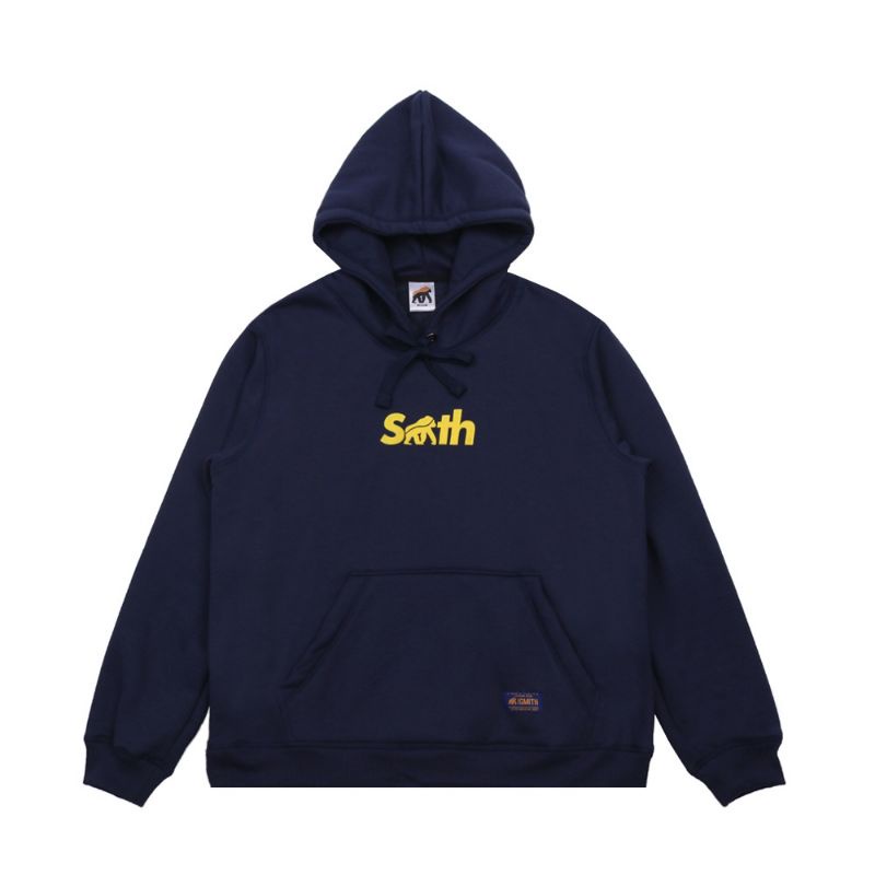Hoodie House Of Smith Fon-Yellowmud Navy