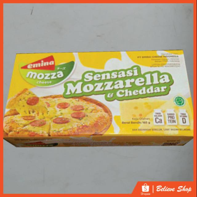 

Keju Mozzarella Emina 165 gr