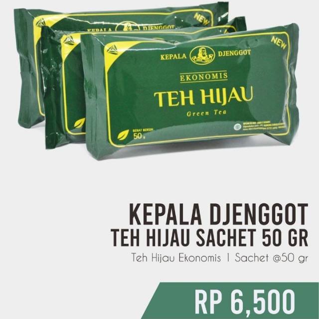 

Kepala jenggot teh hijau daun 50gr