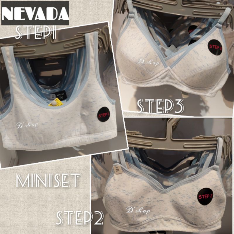 Miniset Anak Perempuan Step 1,2 Gambar NEVAD4 By Matahari Dept Store