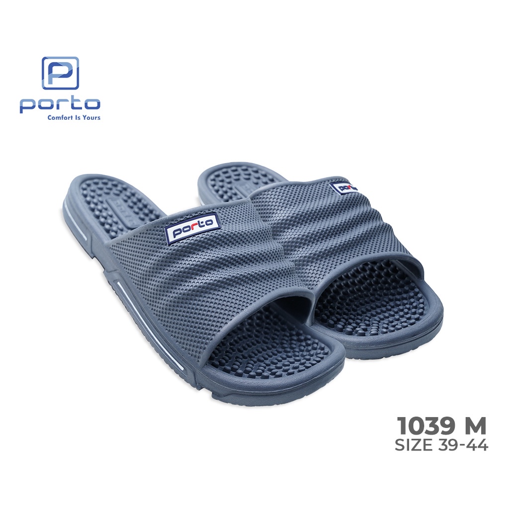 sogo PORTO 1039M Sandal Pria Sandal Selop Sandal Rumah Casual Anti Slip Terbaru