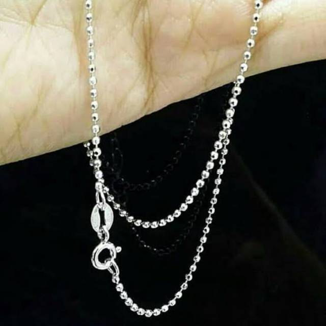 Kalung perak silver murni 3.5 gram