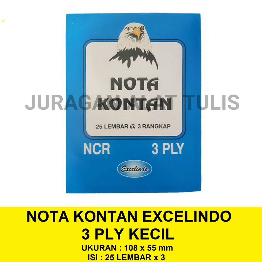 

NOTA KONTAN EXCELINDO RANGKAP 3 KECIL