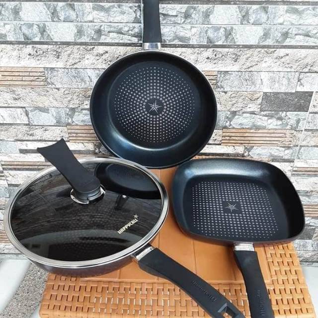 Happycall BrilloDiamond Crying Pan Set