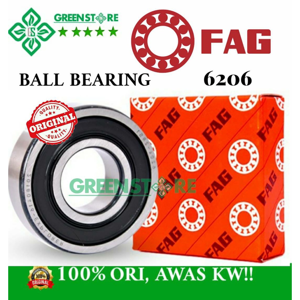 FAG 6206 BEARING BALL BEARING HARGA MURAH