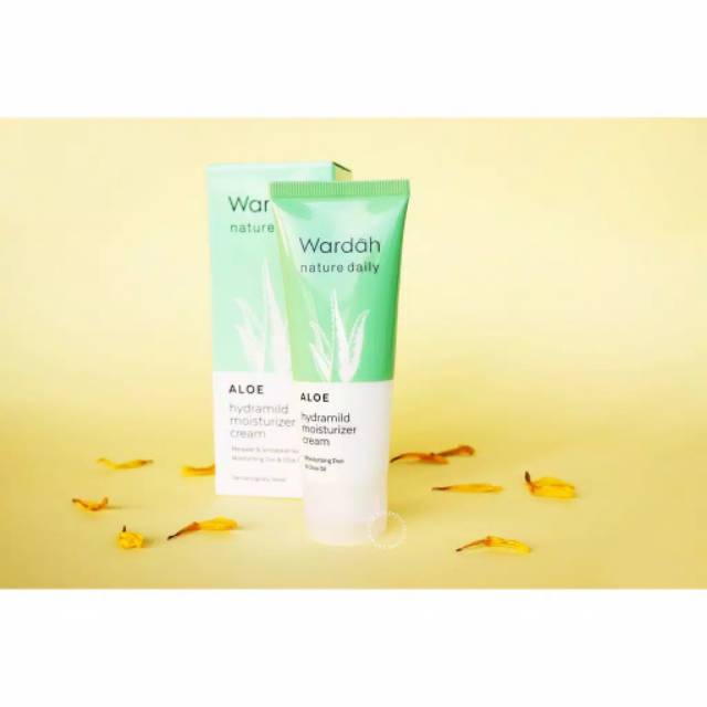 Wardah Nature Daily Aloe Hydramild Moisturizer Cream 40ml